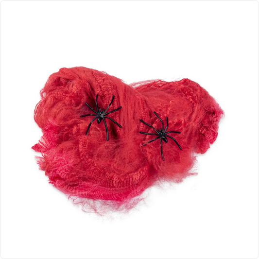 Halloween Spider Web Cotton Decoration for Haunted House & Party